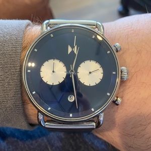 *Sold on MP* MVMT BlackTop Watch. Astro Blue. Like New. In Box.